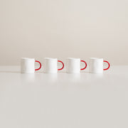 Set of 4 Handmade Espresso Mugs
