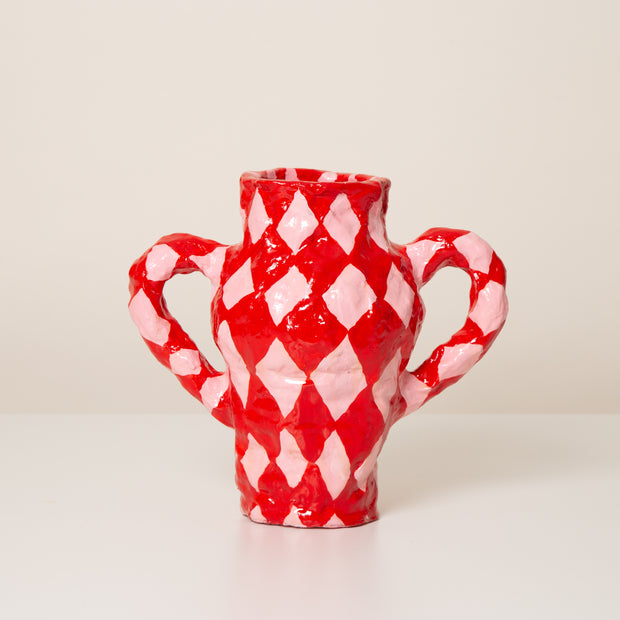 Diamond Wonky Vase