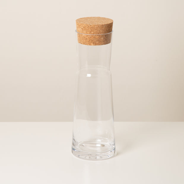 Refined Carafe with Cork Stopper